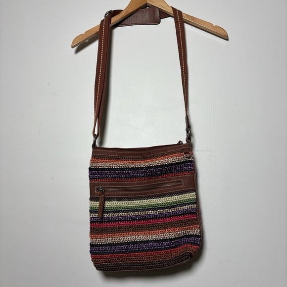 The Sak Lucia Crochet Crossbody Bag Women's Small Excellent Condition - Picture 12 of 16
